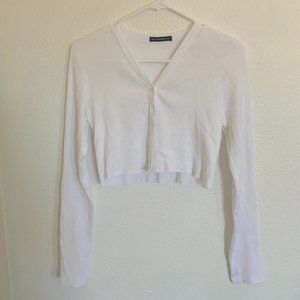 Brandy Melville Button-Up Long Sleeve Top